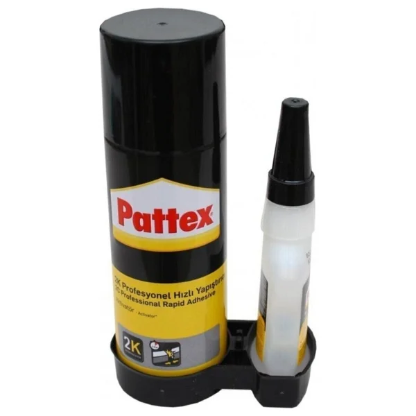 Pattex 2k Aktivatörlü Hızlı Yapıştırıcı 400 Ml + 100 Ml - Görsel 2