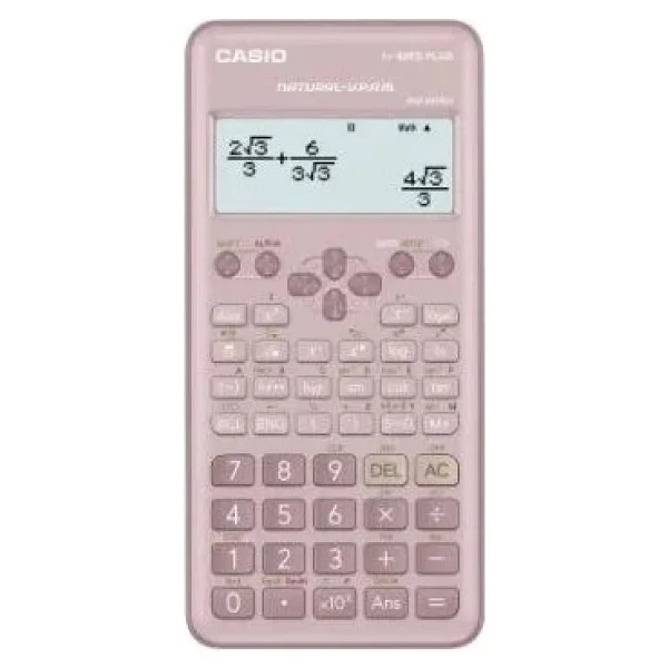 Casio Fx-82es Plus 2. Versiyon Pembe 252 Fonksiyonlu Bilimsel Hesap Makinesi - Görsel 9