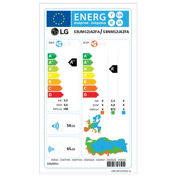 Lg Dual Plus S3-M18kl2fa 18k Wi-Fi A++ 18000 Btu Inverter Duvar Tipi Klima - Görsel 7