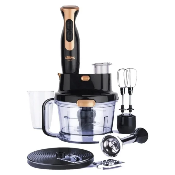 Stilevs Mago Pro Siyah 1500 W Blender Seti - Görsel 6