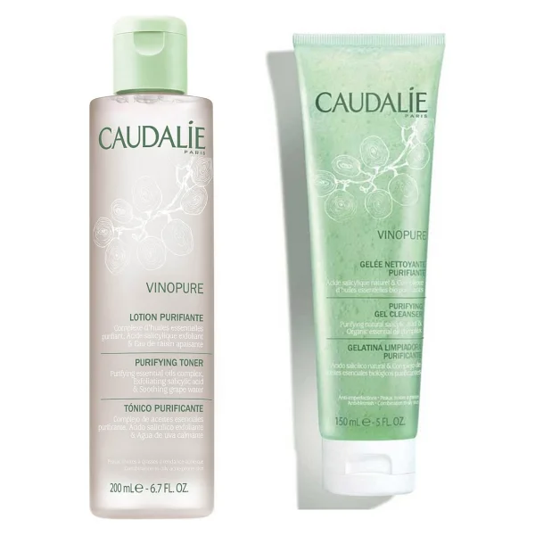 Caudalie Vinoclean Tonik 200 Ml + Vinopure Temizleme Jeli 150 Ml Cilt Bakım Seti - Görsel 3