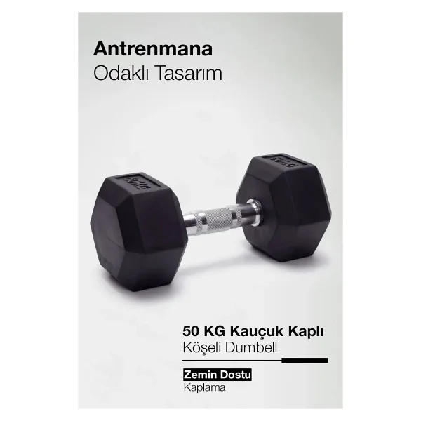 Proforce Çelik 50 Kg Tekli Dambıl - Görsel 6