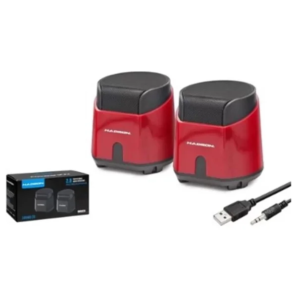 Hadron Hd6024 1+1 3 W Kırmızı Hoparlör - Görsel 7