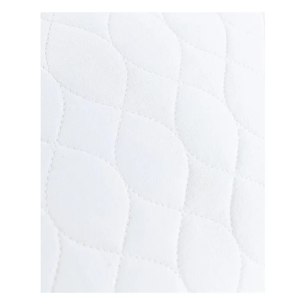 Madame Coco Crispy Pamuk Kapitoneli Yastık Alezi - Beyaz - 50 X 70 Cm - Görsel 3