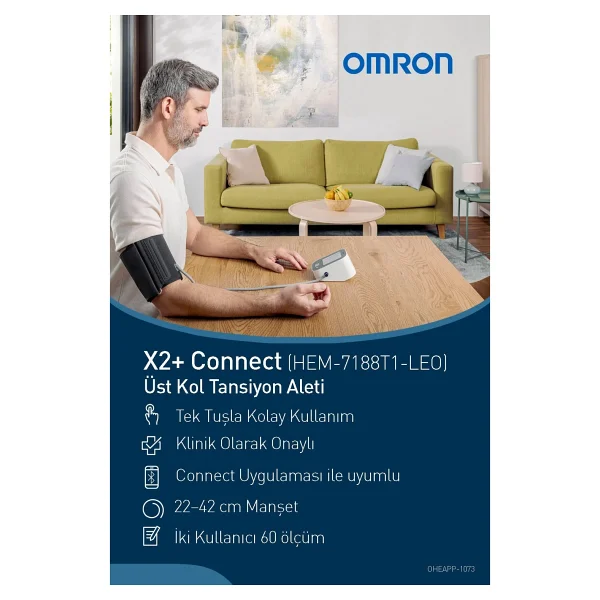 Omron X2+ Connect Koldan Dijital Tansiyon Aleti - Görsel 7