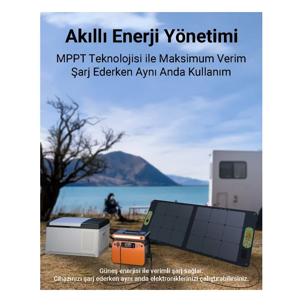 Cepini Gt500 500w Taşınabilir Güç İstasyonu 518wh Lifepo4 Pil 3500 Şarj Döngüsü İle Uzun Süreli Kullanım - Görsel 5