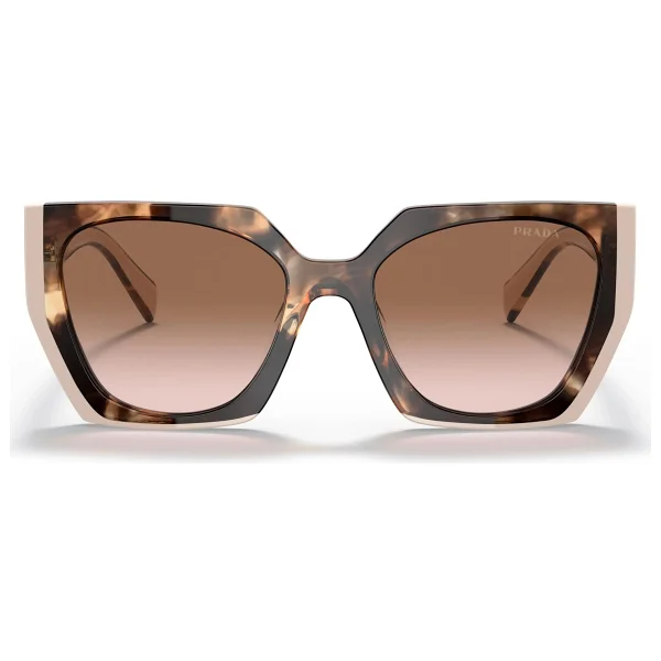 Prada Pr 15ws 01r0a6 Tortoise Caramel-Brown Kadın Güneş Gözlüğü - Görsel 4