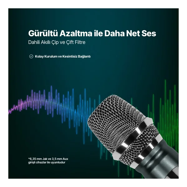 Ttec 2mfs01s 2'li Kablosuz Mikrofon Seti - Görsel 5