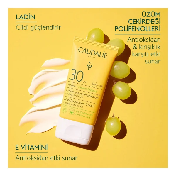 Caudalie Vinosun Protect 50 Ml 30 Faktör Güneş Kremi - Görsel 9