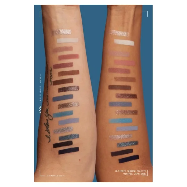 Nyx Professional Makeup Ultimate Shadow 01 Vintage Jean Baby Far Paleti - Görsel 8