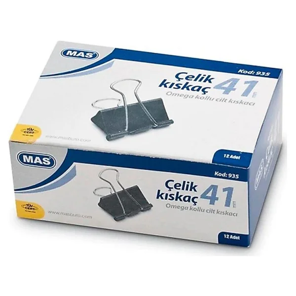 Mas 935 Omega 41 Mm 12'li Kutu Çelik Kıskaç - Görsel 3