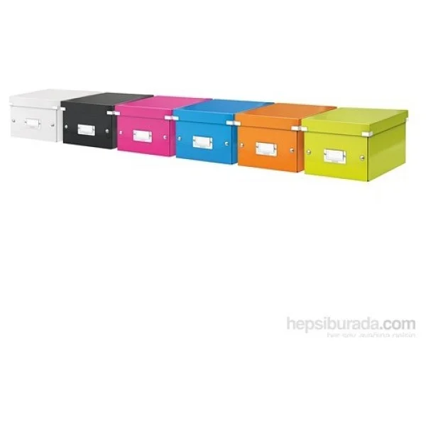 Leitz Wow Click & Store 6043 Metalik Küçük Boy Saklama Kutusu - Görsel 2