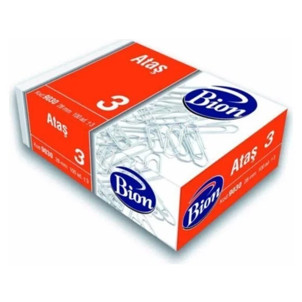 Mas 9030 Bion 28 Mm No:3 100'lü Ataş - Görsel 2