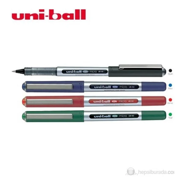 Uni-Ball Ub-150 Eye Micro 0.5 Mm Siyah Roller Kalem - Görsel 8