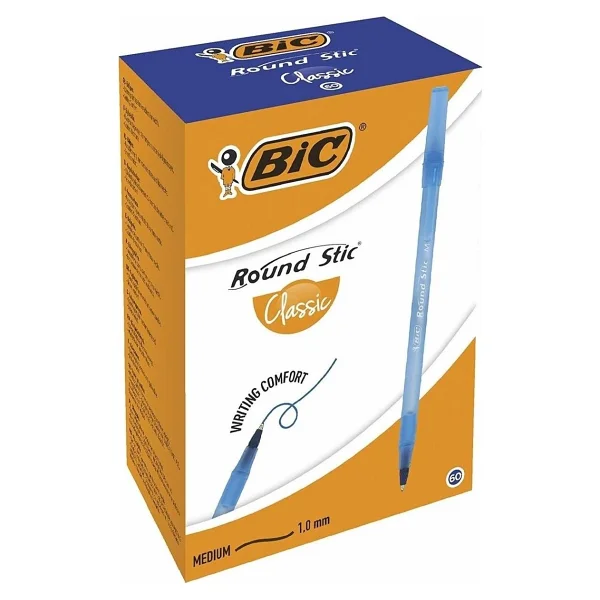 Bic Round Stic 60'lı Tükenmez Kalem - Görsel 5