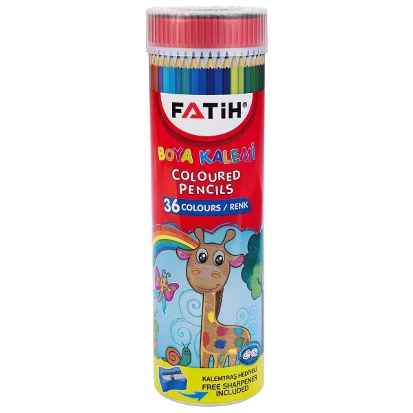 Fatih Metal Tüp Tam Boy 36'lı Kuru Boya Seti - Görsel 4