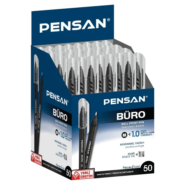 Pensan 2270 1 Mm 50'li Paket Tükenmez Kalem - Görsel 2