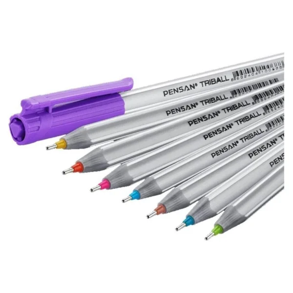 Pensan Triball 1.0 mm Mavi Tükenmez Kalem - Görsel 5