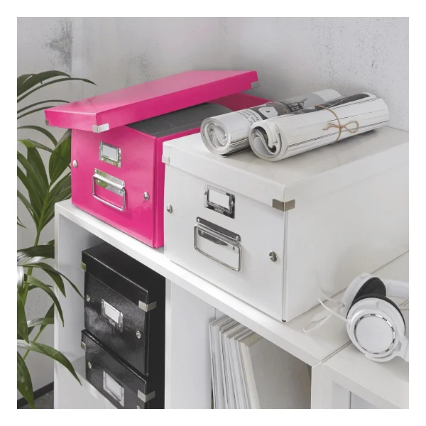 Leitz Wow Click & Store 6043 Metalik Küçük Boy Saklama Kutusu - Görsel 6