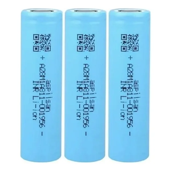 Aspilsan Inr18650a28 2800 mAh 3.7v Li-İon Şarjlı Pil 3 Lü Paket Yüksek Performanslı - Görsel 2