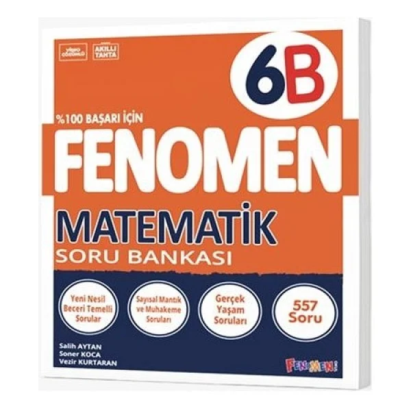 Fenomen Okul Yayınları 6. Sınıf Matematik Soru Bankası - Görsel 7