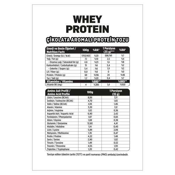 Fellas Performance 175 Gr 2 Adet Whey Protein Tozu - Görsel 2