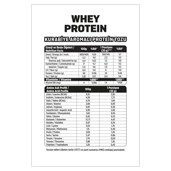 Fellas Performance 175 Gr 2 Adet Whey Protein Tozu - Görsel 3