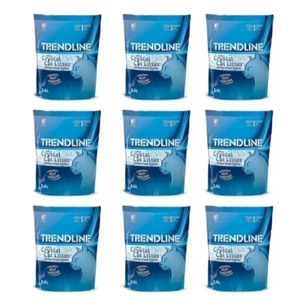 Trendline Silika Kristal 3.6 Lt 9'lu Kedi Kumu - Görsel 3
