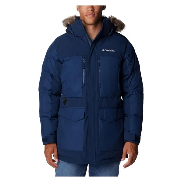 Columbia Marquam Peak Fusion Iı Wm7843-464 Kapüşonlu Lacivert Erkek Parka - Görsel 7