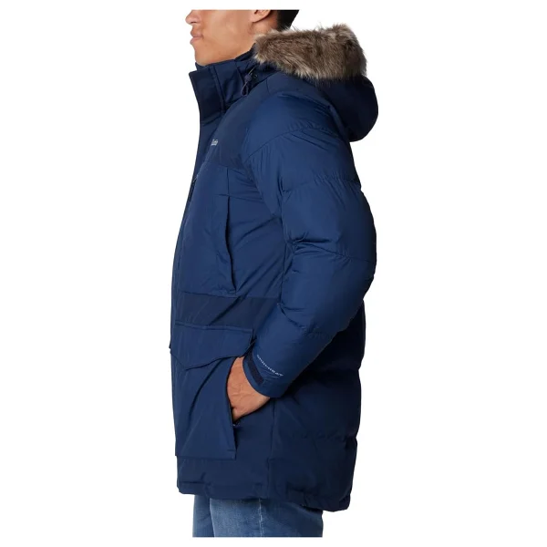 Columbia Marquam Peak Fusion Iı Wm7843-464 Kapüşonlu Lacivert Erkek Parka - Görsel 5