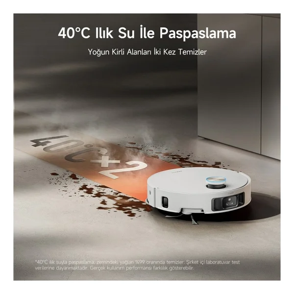 Dreame X50 Pro Ultra Complete Çöp İstasyonlu Akıllı Robot Süpürge - Görsel 8