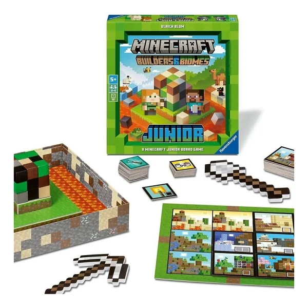 Ravensburger Minecraft Junior Kutu Oyunu - Görsel 2