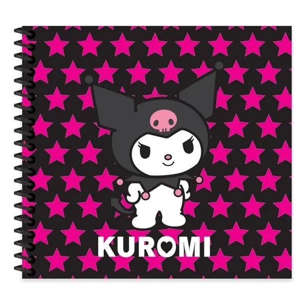 Keskin Color Kuromi 16x15cm 50 Yaprak Çizgili Spiralli Sert Kapak Not Defteri 410140-12 (Karışık Renk 1 Adet) - Görsel 2