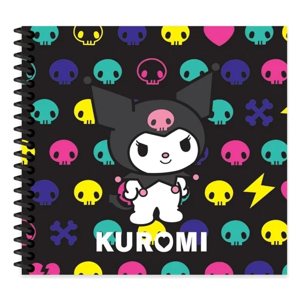 Keskin Color Kuromi 16x15cm 50 Yaprak Çizgili Spiralli Sert Kapak Not Defteri 410140-12 (Karışık Renk 1 Adet) - Görsel 3