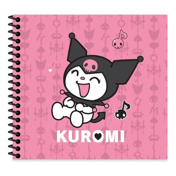 Keskin Color Kuromi 16x15cm 50 Yaprak Çizgili Spiralli Sert Kapak Not Defteri 410140-12 (Karışık Renk 1 Adet) - Görsel 4