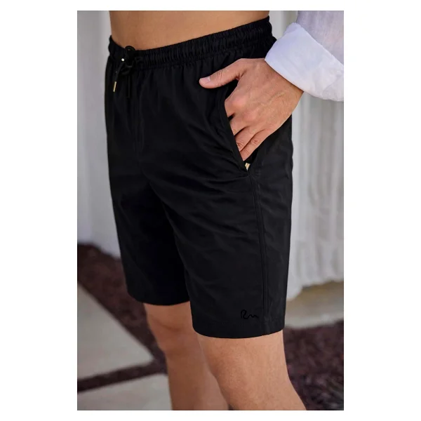 Remsa Mayo Spor Likra Kısa Erkek Deniz Havuz Şortu Mayo Rks-011 Lacivert - Görsel 8