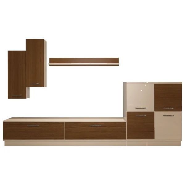 Decoraktiv Eko 6b Slm DVD TV Ünitesi TV Sehpası Ceviz - Beyaz - Görsel 4