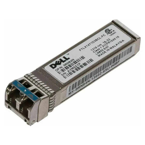 DELL SFP-10G-LR 0RN84N 10G SMF Transceiver 10km 1310nm Tek Mod Fiber Modül - Görsel 2