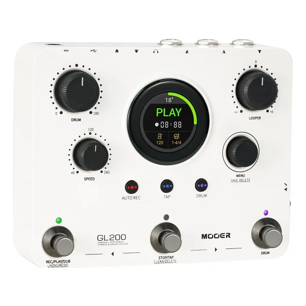 Mooer Gl200 Groove Loop Series Phrase&Drum Station - Çok Renkli - 1 - Görsel 6