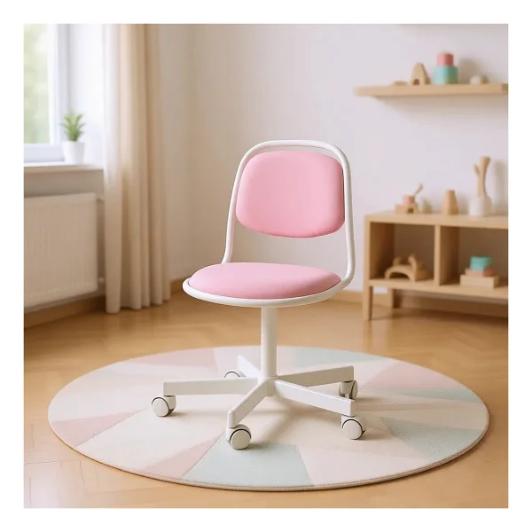 Ikea Örfjall Pembe Çocuk Çalışma Sandalyesi - Görsel 9