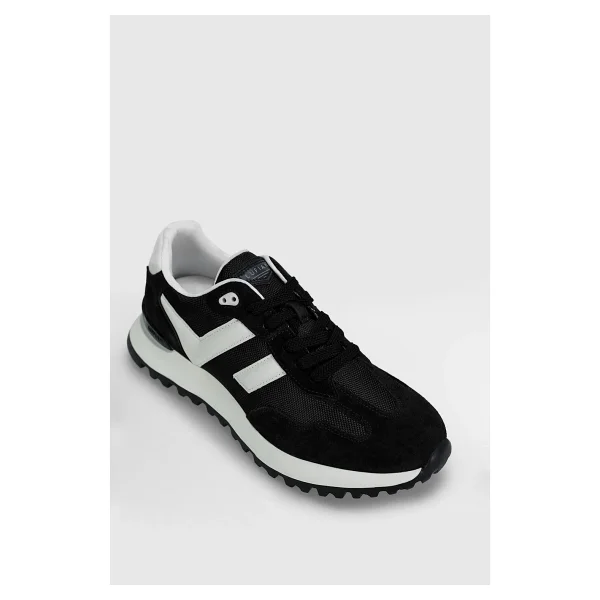 Lufian Arthur Siyah Erkek Sneaker - Görsel 2