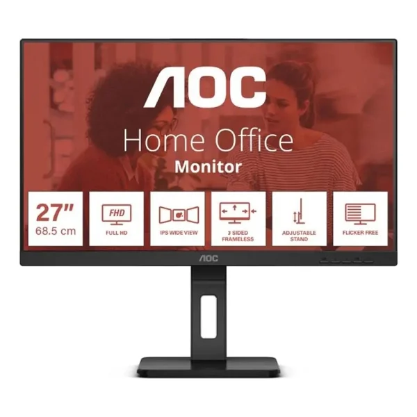 Aoc 27e3qaf 27" 4 Ms Full HD Pivot Ips 75 Hz Monitör - Görsel 6