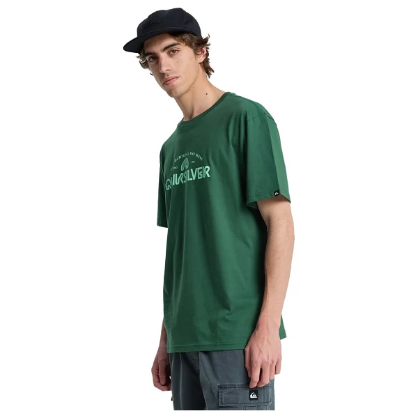 Quiksilver Ev Vista Eqyzt08287 Kısa Kollu Bisiklet Yaka Erkek Tişört - Görsel 3