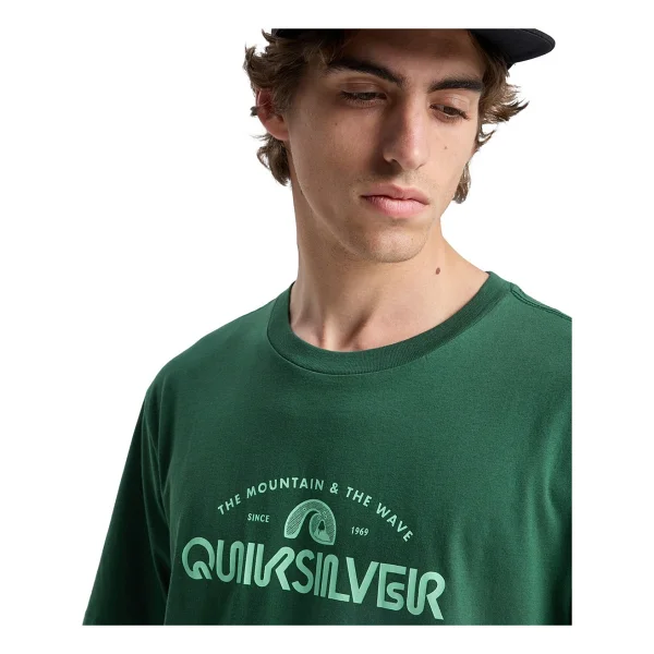 Quiksilver Ev Vista Eqyzt08287 Kısa Kollu Bisiklet Yaka Erkek Tişört - Görsel 4