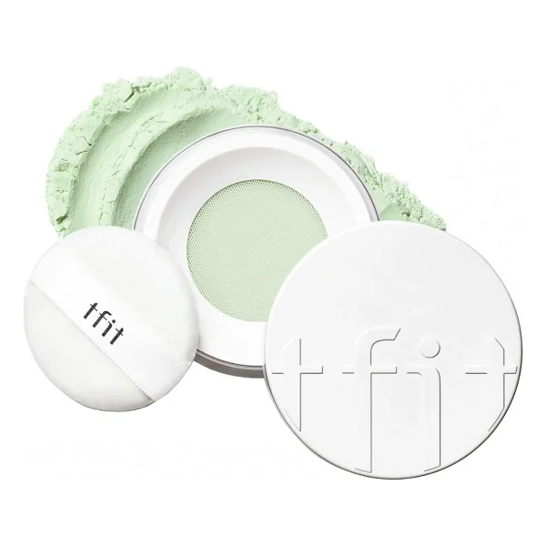 T-Fıt Translucent Set Fınıshıng Powder 3 Green (Sabitleyici Pudra - Yeşil) - Görsel 2