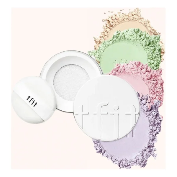 T-Fıt Translucent Set Fınıshıng Powder 3 Green (Sabitleyici Pudra - Yeşil) - Görsel 4