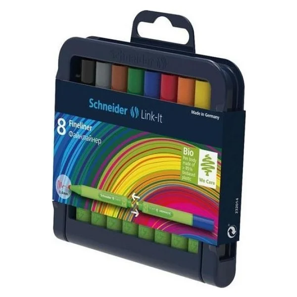 Schneider Line-Up 8'li 0.4 Mm Fiber Uçlu Keçeli Kalem Seti - Görsel 2