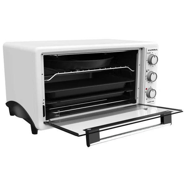 Luxell LX-3525 40 lt Beyaz Mini Fırın - Görsel 3