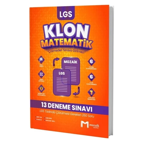 Mozaik Yayınları 8. Sınıf Lgs Matematik Klon 13 Deneme - Görsel 5