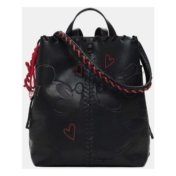 Desigual Siyah Kadın Sırt Çantası 26sakp432000 - Görsel 5